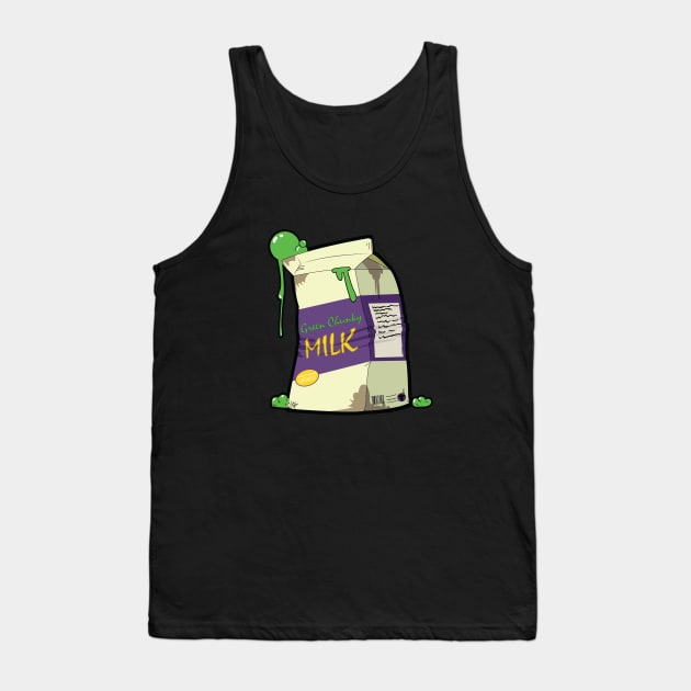 Delicious Green Chunky Milk! Tank Top by monsterpancakes